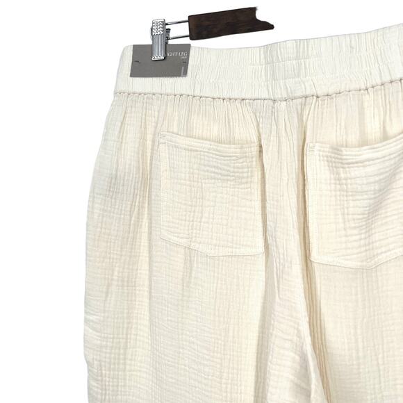 NEW Soft Surroundings Womens Size Large 14/16 Beach Bound Gauze Crop Pants - Picture 8 of 9